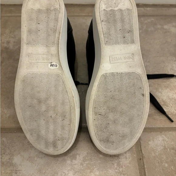 Nine West Black High-Top Sneakers - Picture 6 of 6